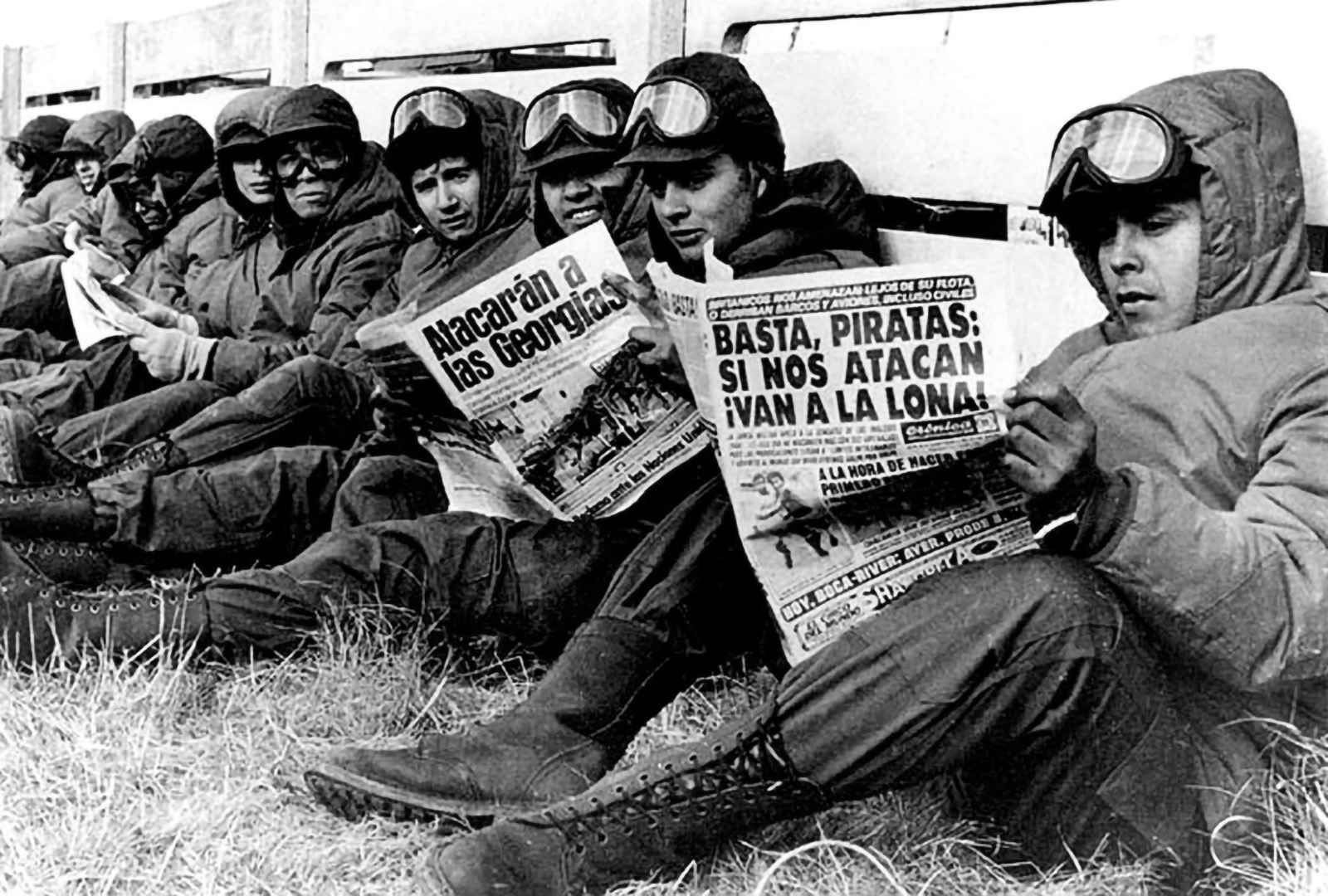 A Guerra das Malvinas em 25 Fotos - Velho General