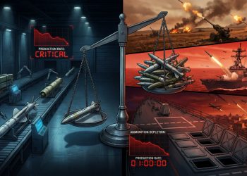 Estoques de Munição dos EUA: Análise 2023–2026
