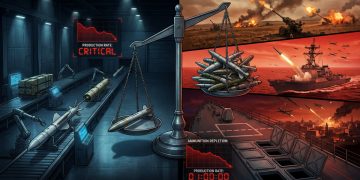 Estoques de Munição dos EUA: Análise 2023–2026