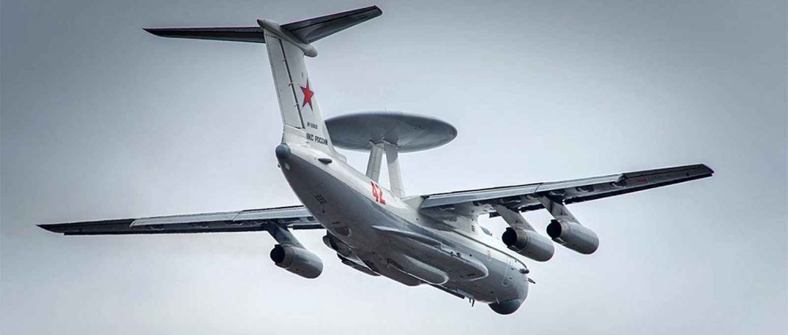 Beriev A-50, aeronave de Controle e Alerta Aéreo e Antecipado (Foto: Defence Blog).