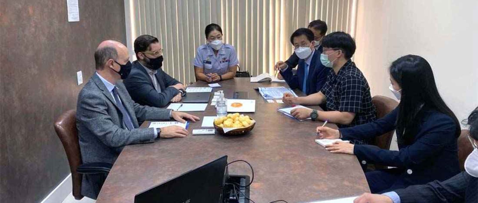 ABIMDE recebe comitiva sul-coreana em sua sede em São Paulo (Divulgação).