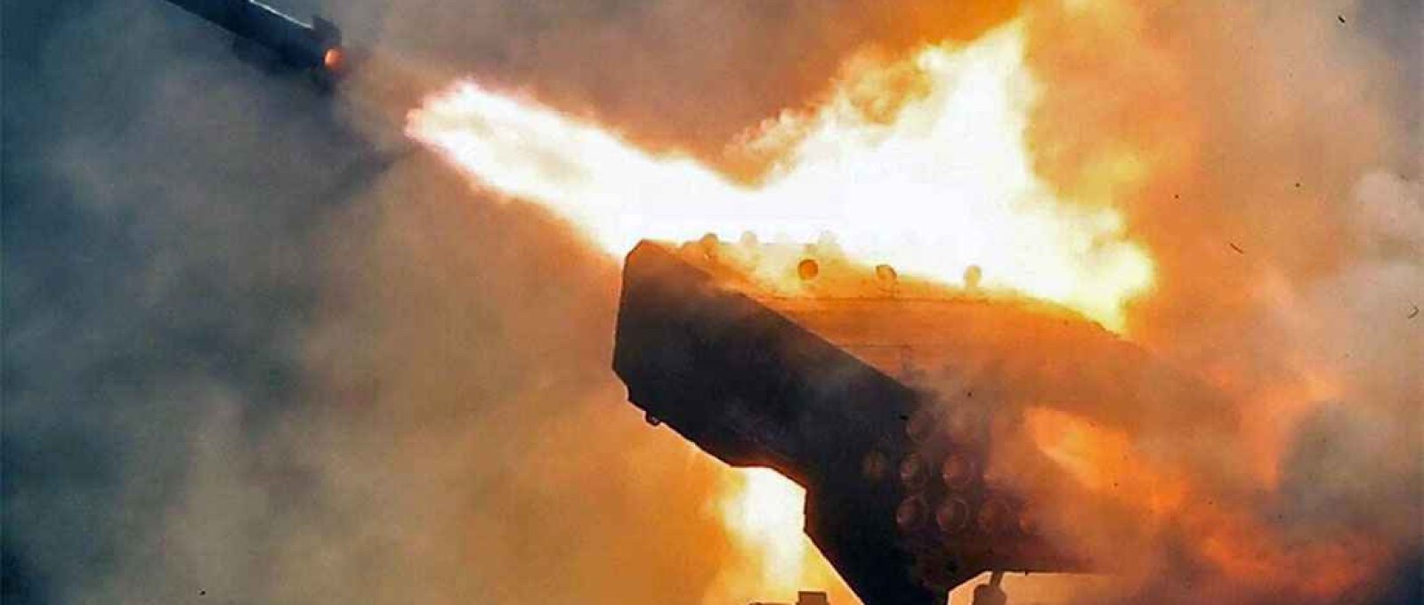 Artilharia russa em operação na Ucrânia (Ministério da Defesa sa Rússia).