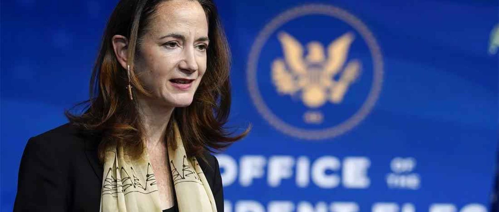 Avril Haines, Diretora de Inteligência Nacional dos EUA, posição que supervisiona todas as agências de inteligência americanas (Foto: Carolyn Kaster/AP).