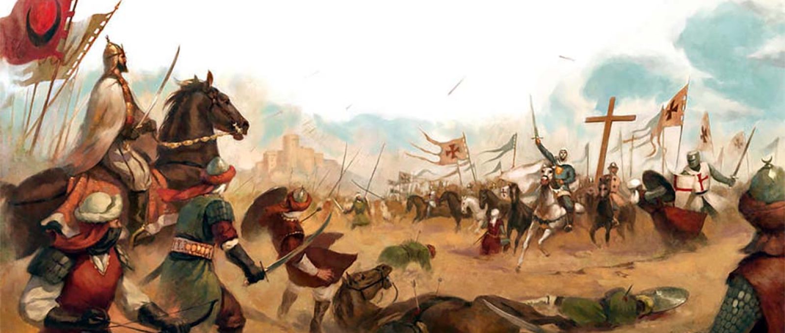 Batalha de Montgisard (Giacobino/Deviant Art).