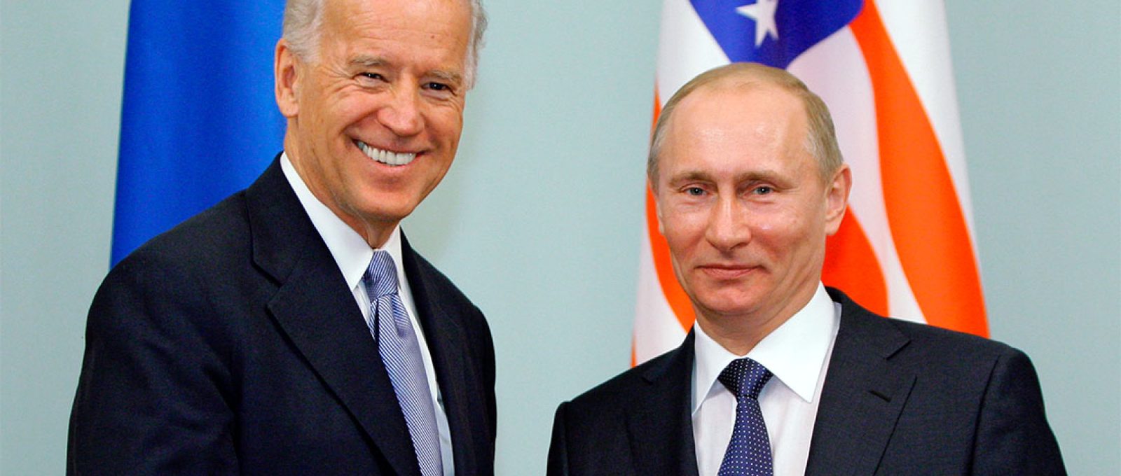O presidente dos EUA, Joe Biden, e o presidente da Rússia, Vladimir Putin (AFP).