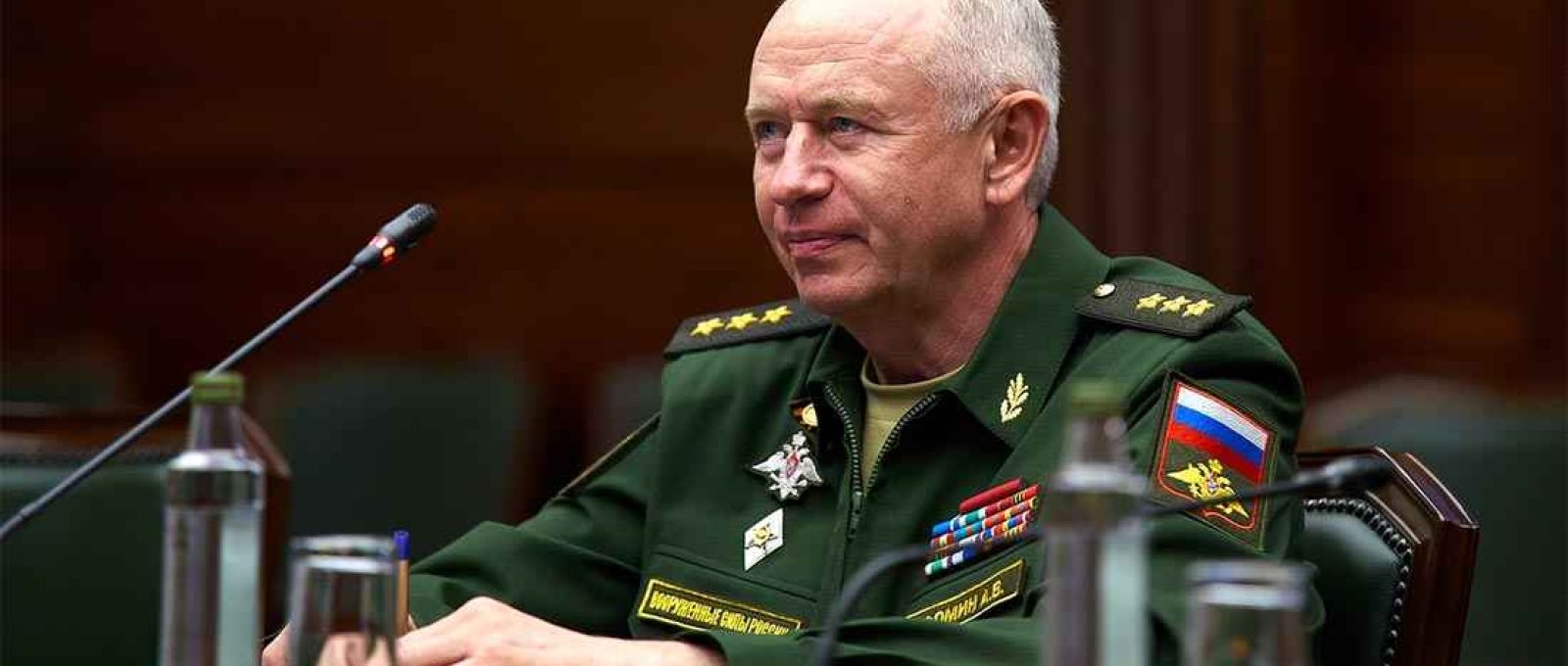 O vice-ministro da Defesa da Rússia, Alexander Fomin (Foto: Ministry of Defence of the Russian Federation).