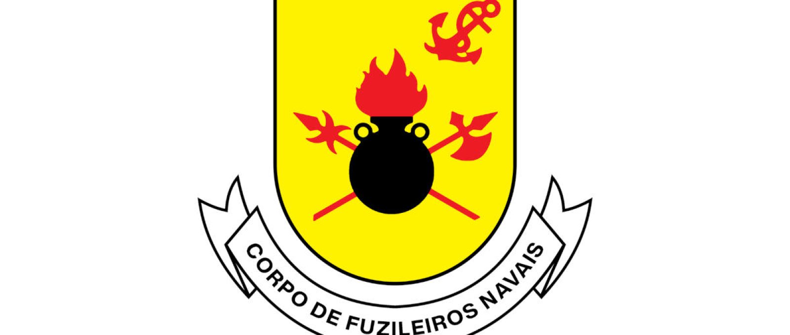Brasão do Corpo de Fuzileiros Navais da Marinha do Brasil.