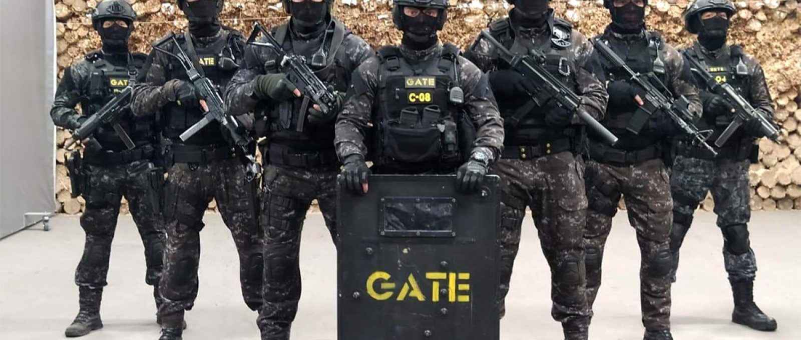 Foto: comando do GATE/Batalhão de Operações Especiais.
