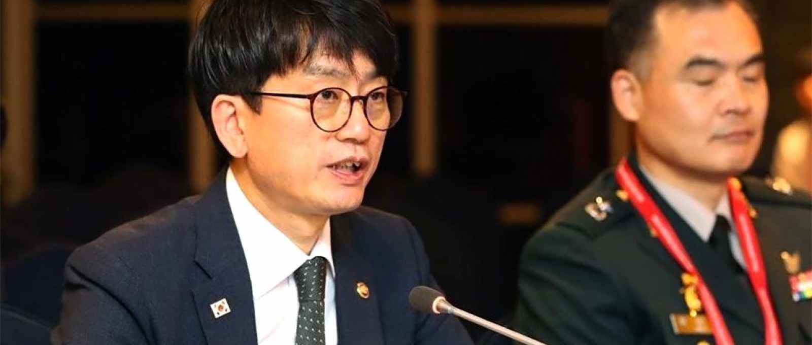Vice-ministro da Defesa sul-coreano Park Jae-min (Foto: Yonhap News Agency).