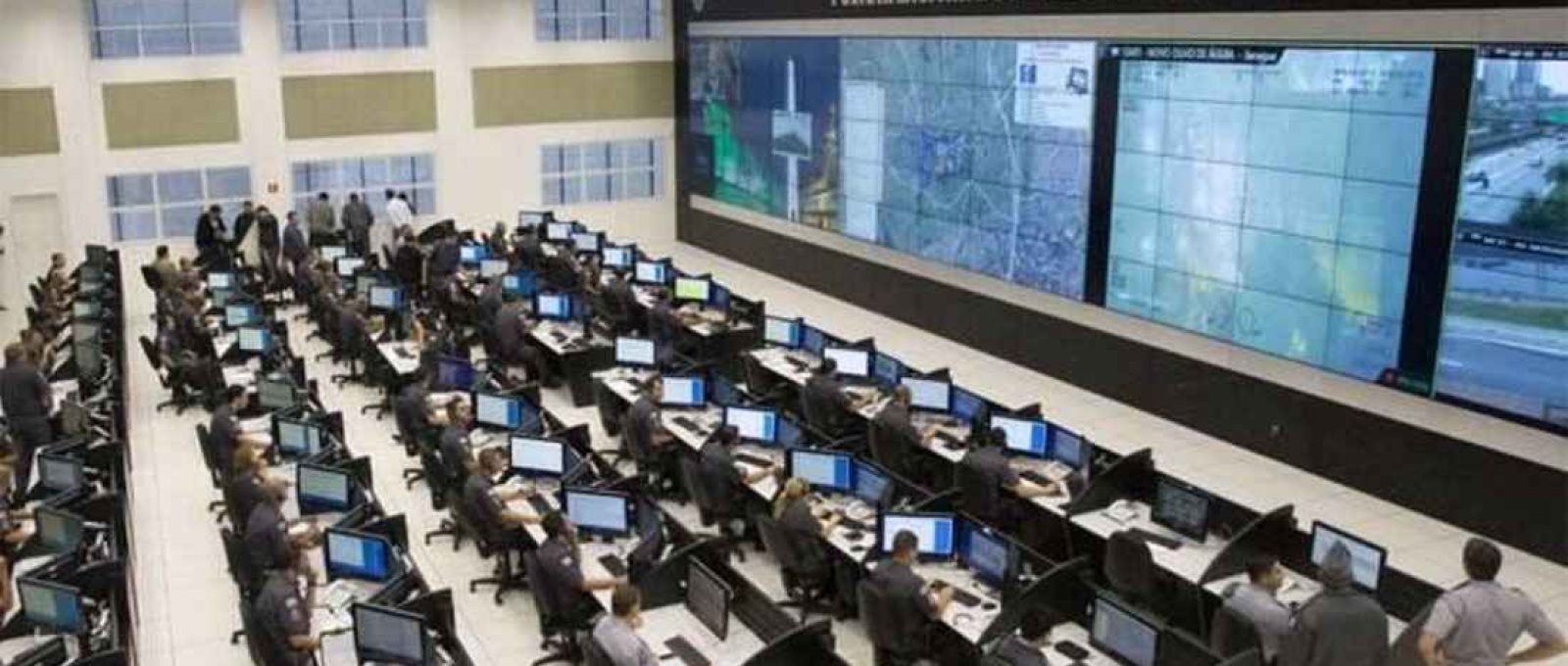 Centro de Operações da Polícia Militar do Estado de São Paulo (PMESP).