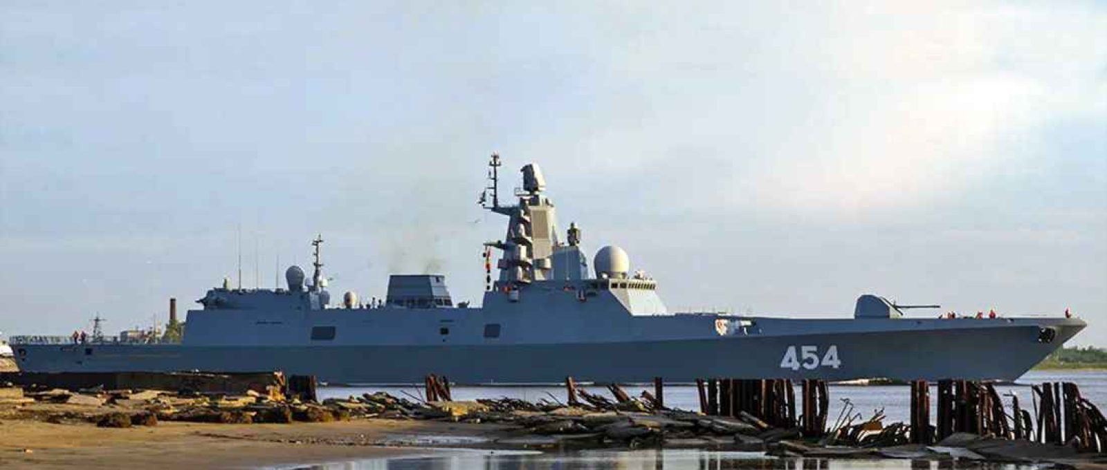 A Rússia colocou em campo uma fragata da classe Gorshkov armada com o míssil de cruzeiro hipersônico 3M22 Zircon (Yakovlev/Adobe Stock).