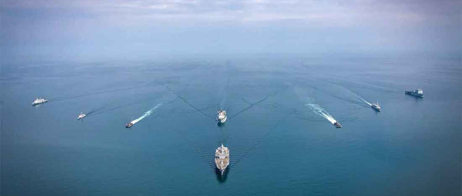 Marinhas de países da OTAN na costa da Dinamarca em 6 de junho de 2021 durante o exercício BALTOPS 50 (Foto: Bryan Underwood/Royal Canadian Navy).
