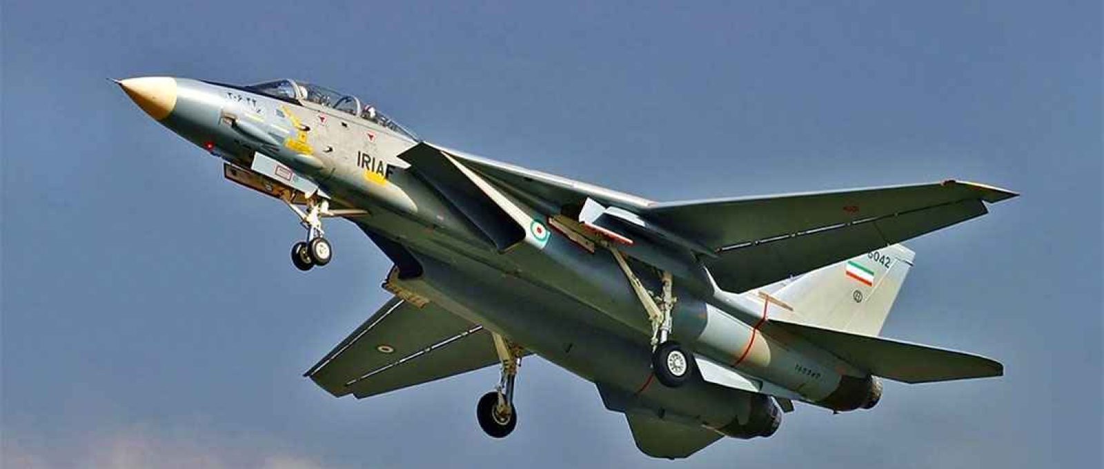 Grumman F-14A Tomcat da IRIAF em maio de 2018 (Foto: Shahram Sharifi/Wikipédia/CC BY-SA 4.0).