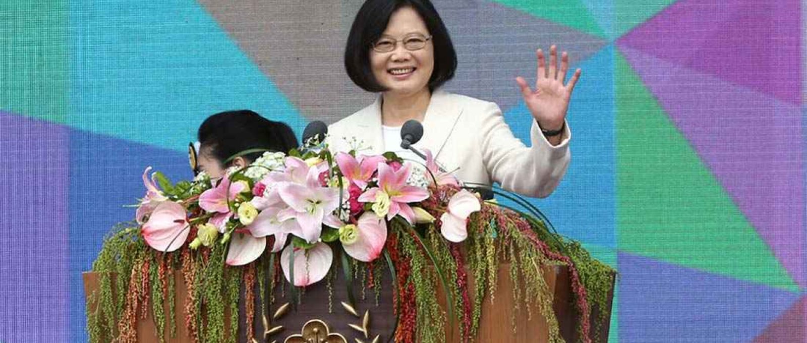 A presidente de Taiwan, Tsai Ing-wen (AIIA).