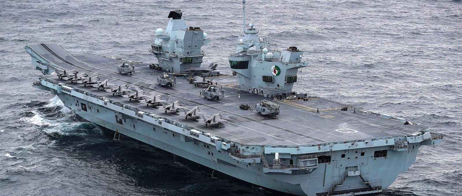 O HMS Queen Elizabeth (Foto: Royal Navy).