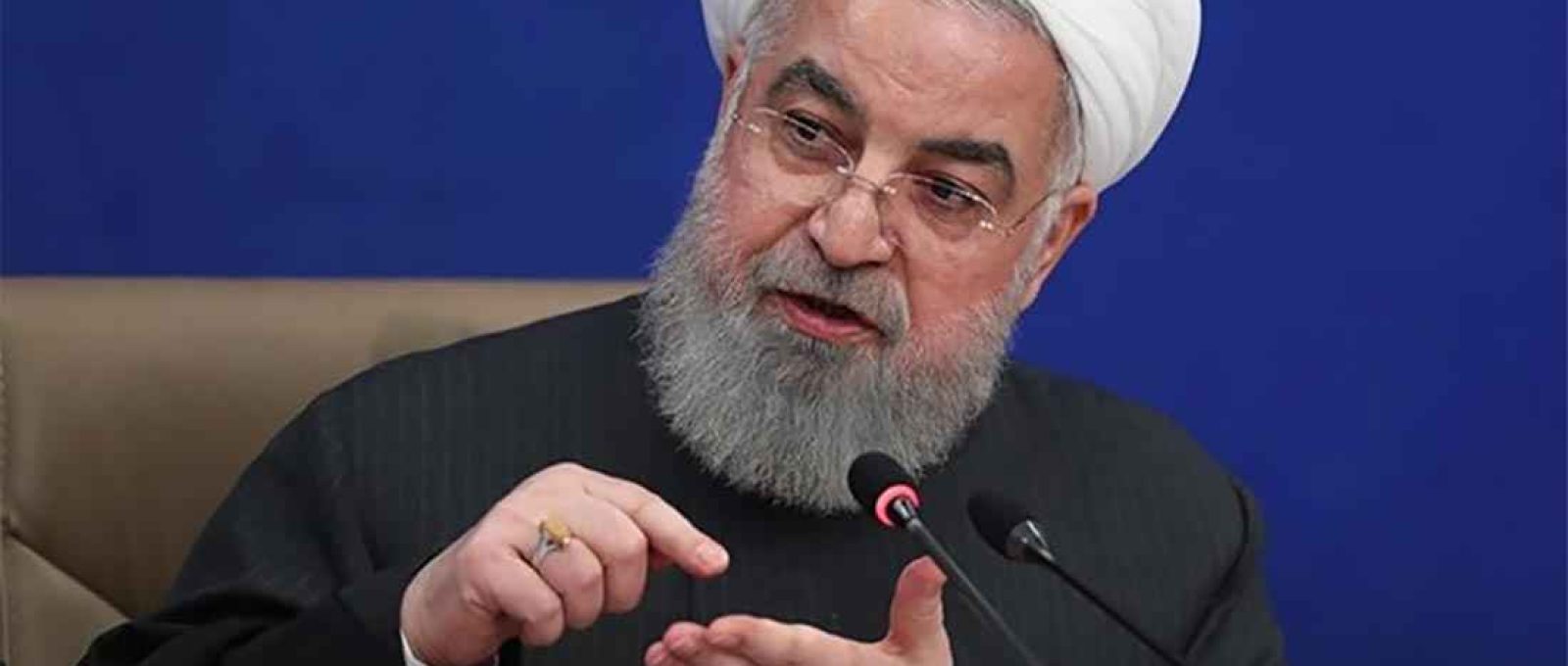 O presidente iraniano, Hassan Rouhani (Fars News Agency).