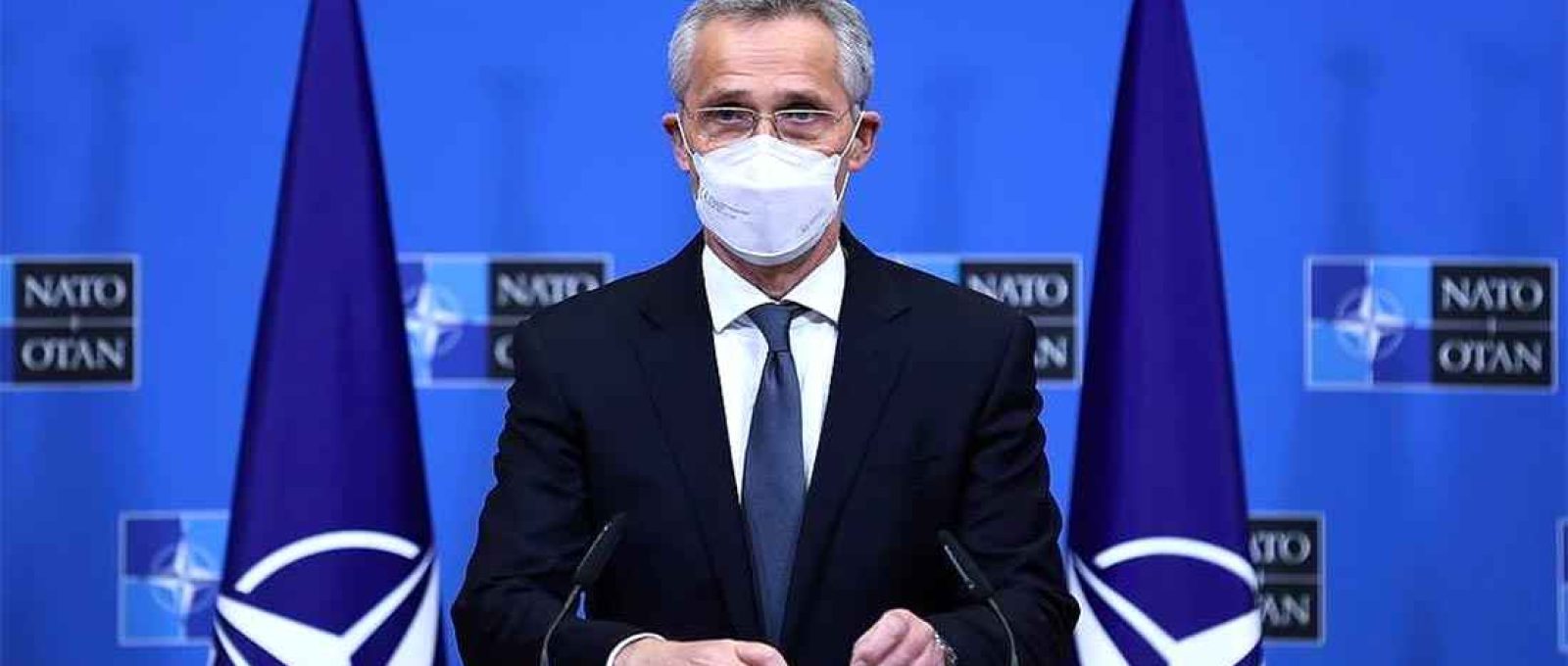 Secretário-Geral da OTAN, Jens Stoltenberg (Foto: Kenzo Tribouillard/AP).