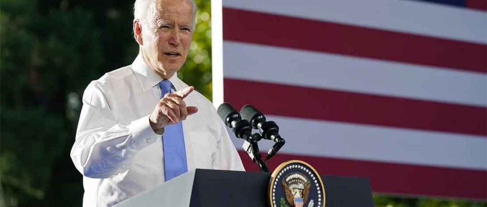 O presidente dos EUA, Joe Biden (Foto: Patrick Semansky/AP Photo).