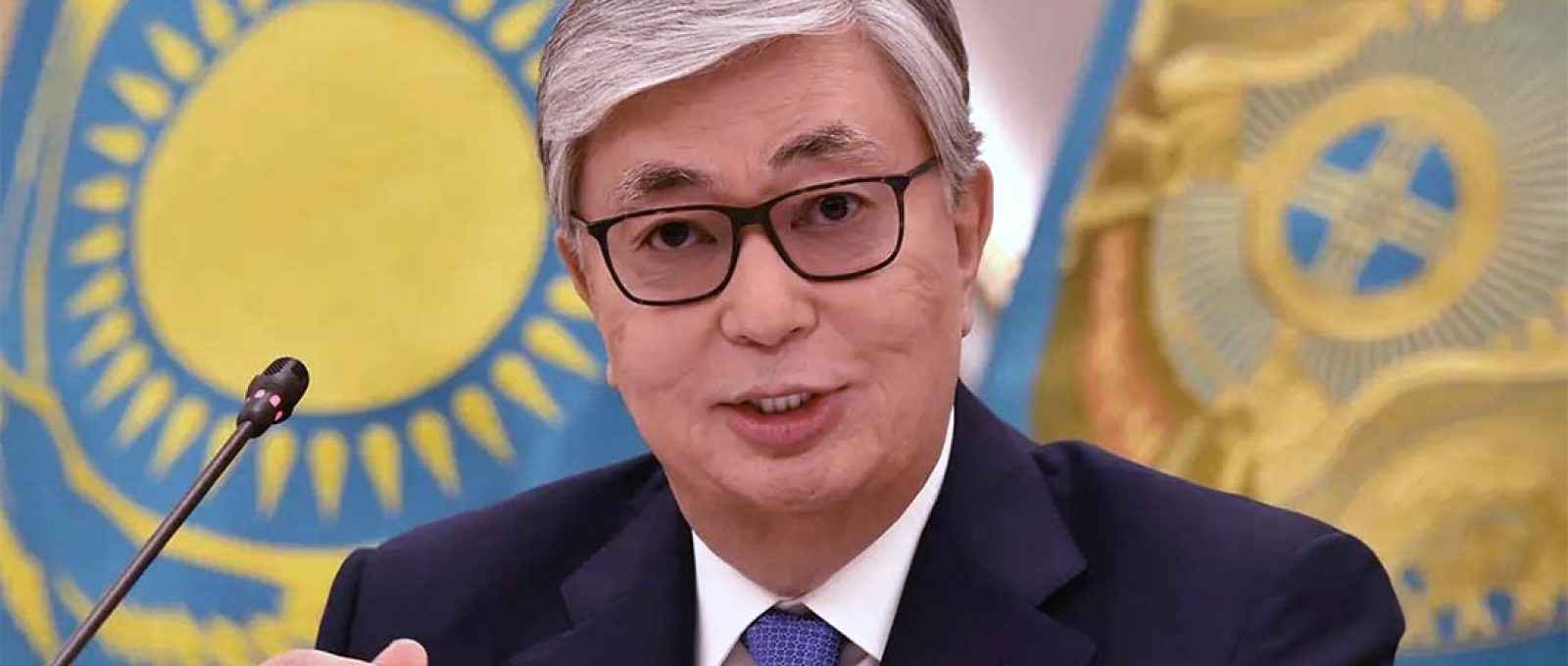 O presidente do Cazaquistão, Kassym-Jomart Tokayev (AFP).