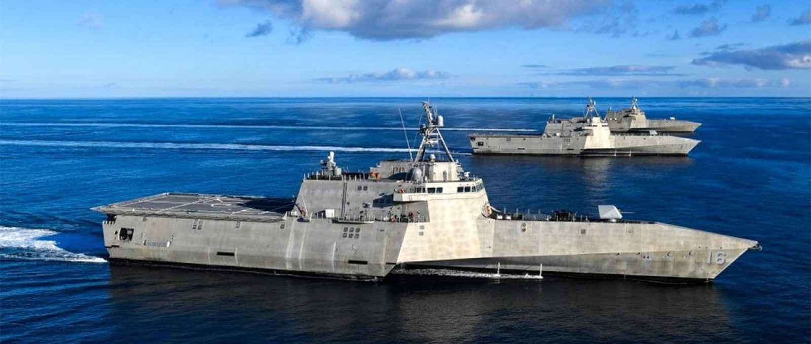 Relatório de agência do governo adverte que o sistema da Marinha para manter navios de combate litorâneos pode levar a desafios ainda mais difíceis (Foto: US Navy).