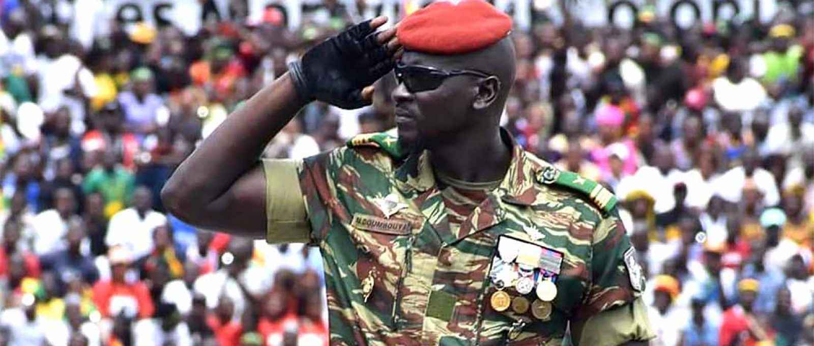 O coronel Mamadi Doumbouya (Foto: VisionGuinee.Info).