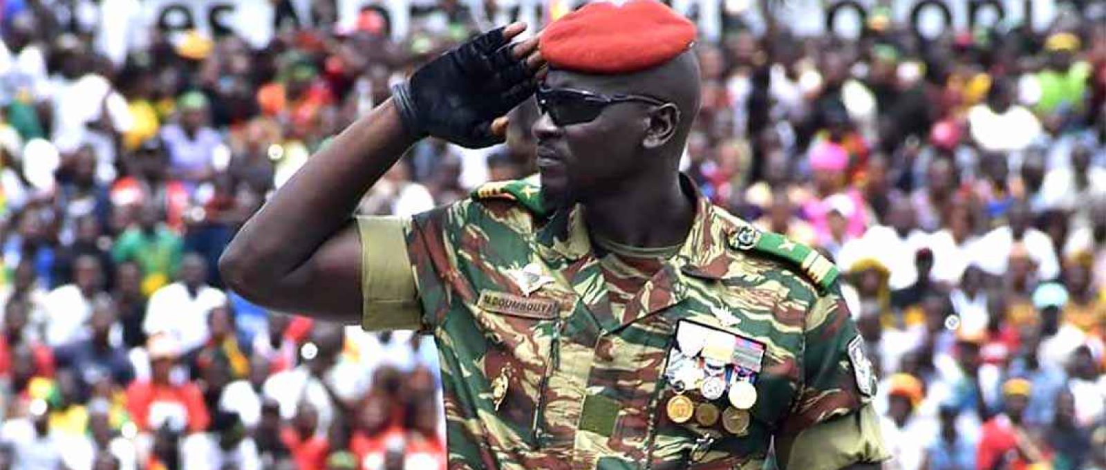 O coronel Mamadi Doumbouya (Foto: VisionGuinee.Info).