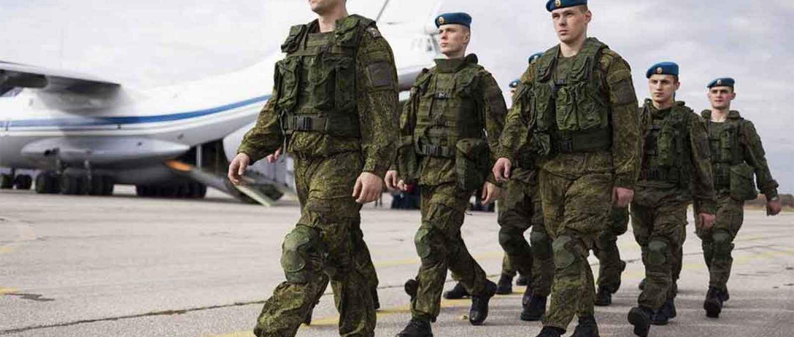 Militares da Rússia (Foto: Zarko Skoko/Ministério da Defesa República da Sérvia).