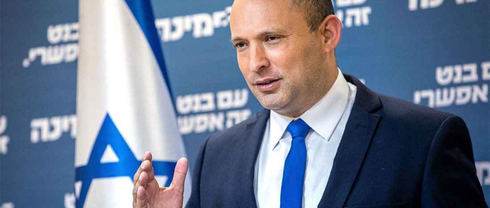O primeiro-ministro Naftali Bennett (Yonatan Sindel/Flash90).