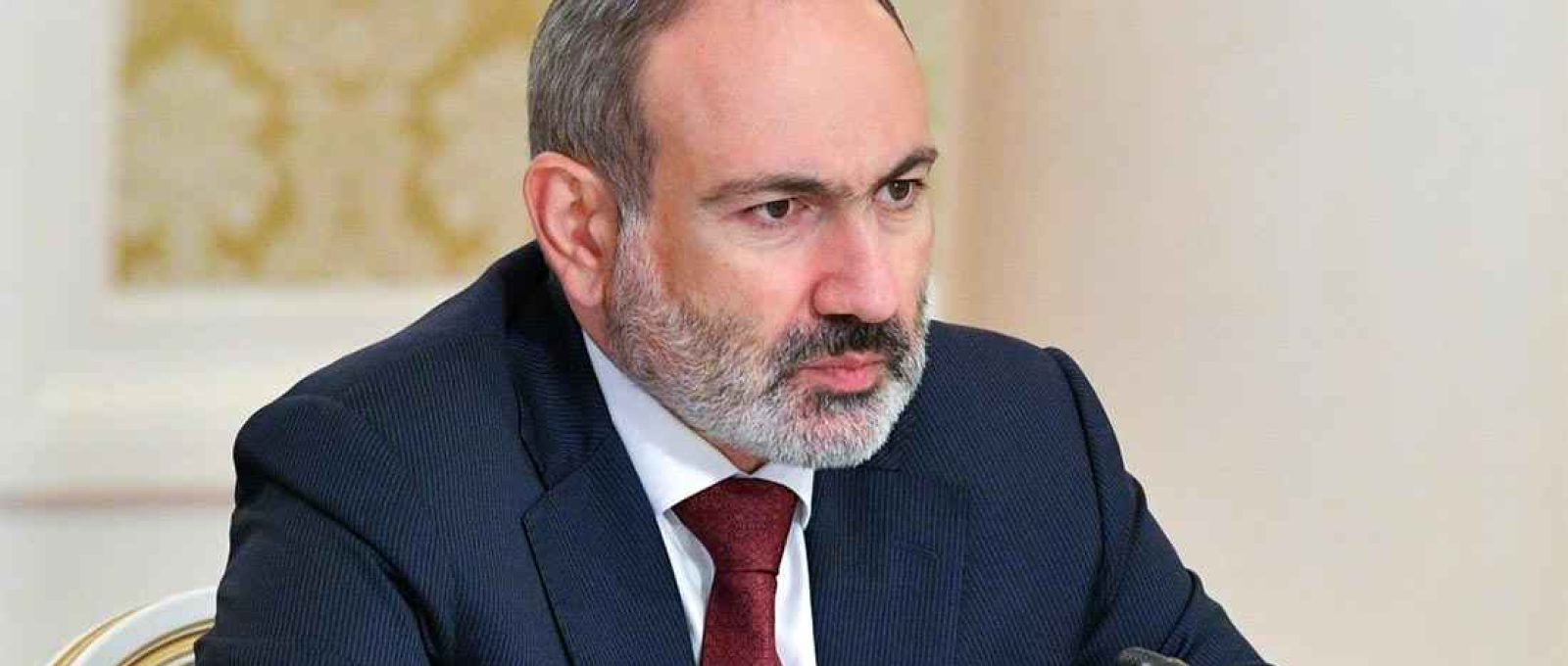 O primeiro-ministro interino da Armênia, Nikol Pashinyan (Foto: Alexander Astafyev/Sputnik/Reuters).