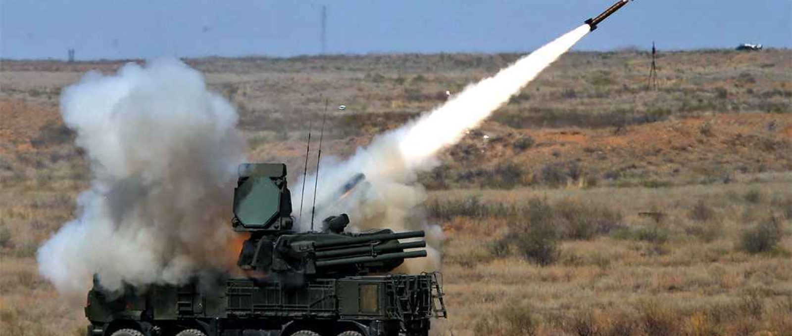 Sistema antiaéreo Pantsir-S (Reuters).