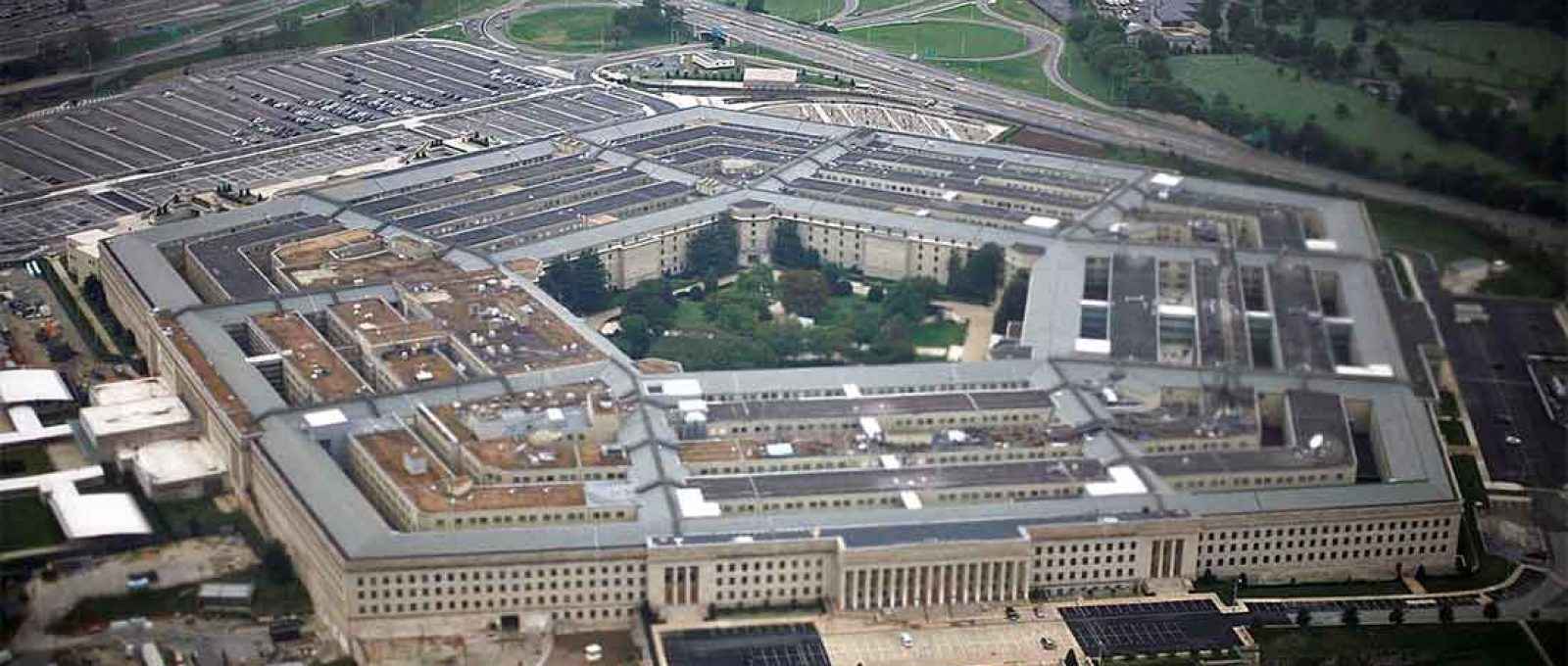 Vista aérea da sede militar dos Estados Unidos, o Pentágono, em 28 de setembro de 2008 (Foto: Jason Reed/Reuters).