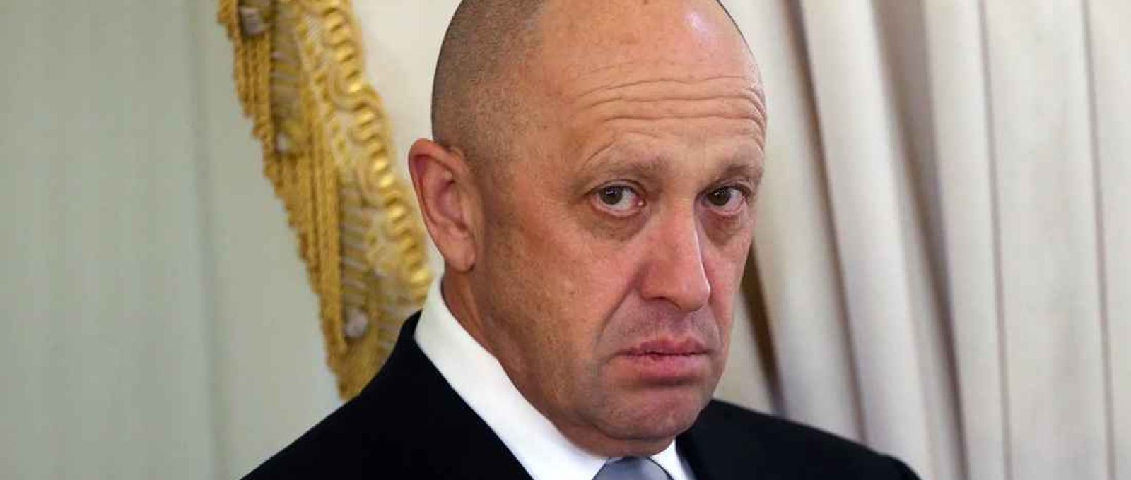 Yevgeny Prigozhin em São Petersburgo em 2016 (Mikhail Svetlov/Getty Images).