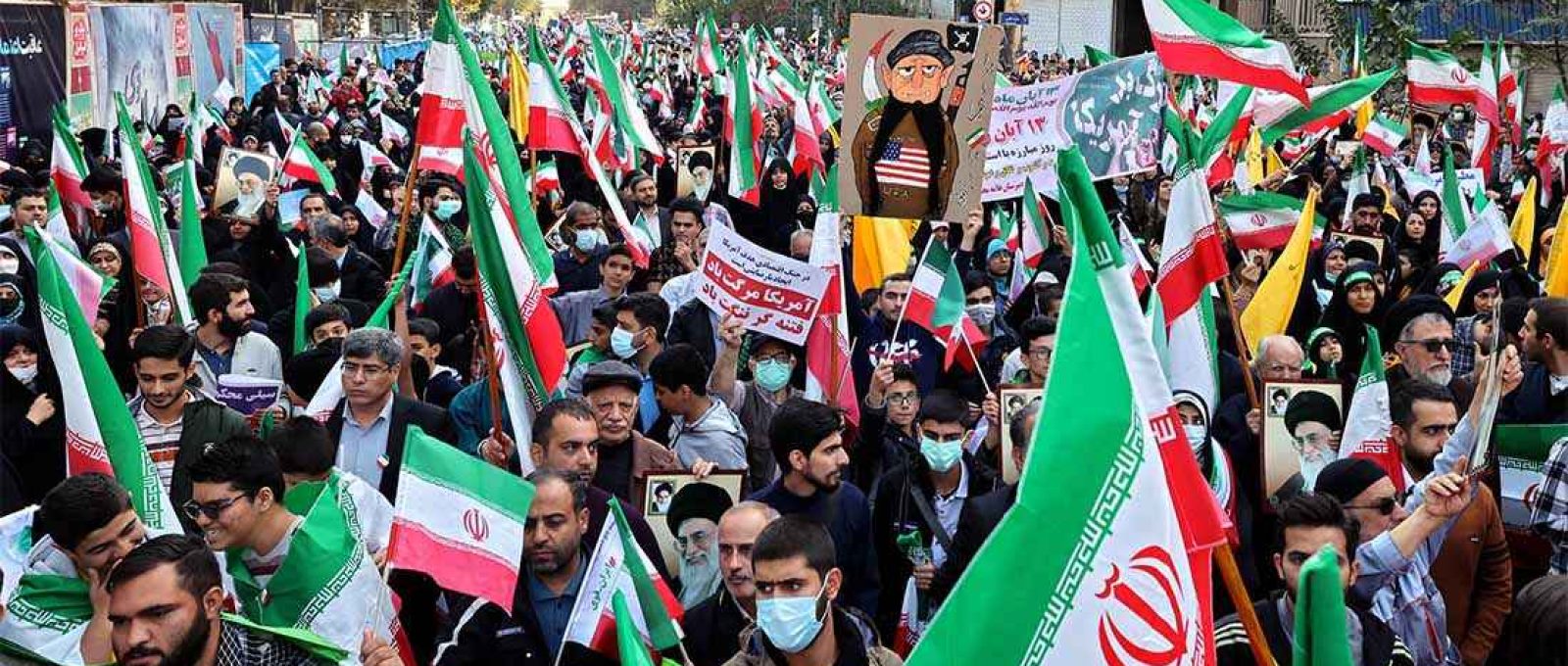 Manifestação em Teerã (Atta Kenare/France-Presse/Getty Images).
