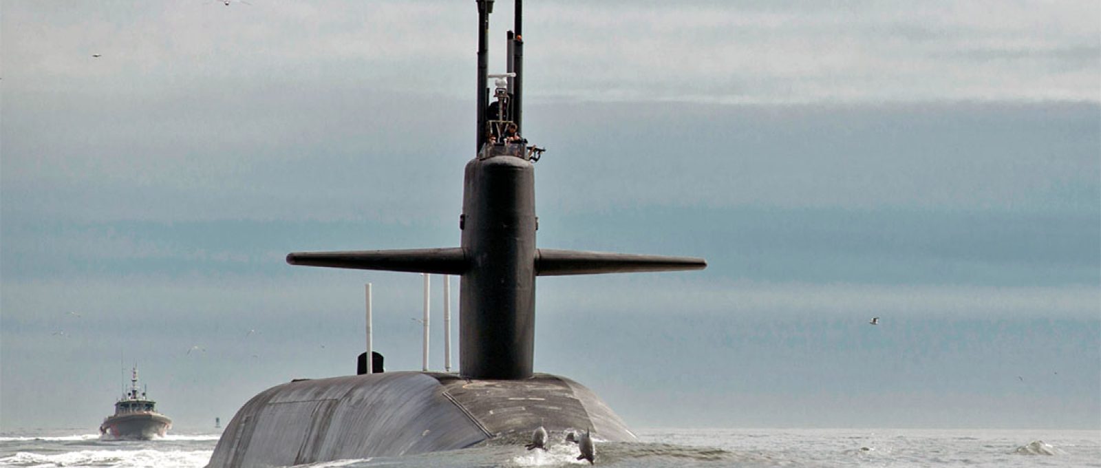 O submarino de mísseis balísticos da classe Ohio, USS Tennessee (James Kimber/Marinha dos EUA).