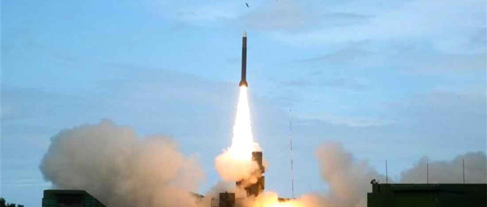 Um teste de míssil em Taiwan (Foto: Instituto Nacional de Ciência e Tecnologia Chung-Shan).