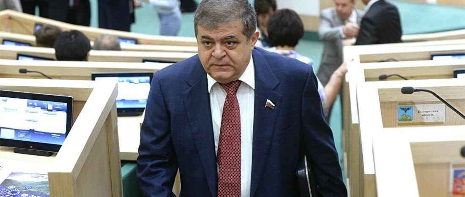 Primeiro Vice-Presidente do Comitê de Relações Exteriores do Conselho da Federação Russa, Vladimir Dzhabarov (Foto: Vladimir Fedorenko/Sputnik).