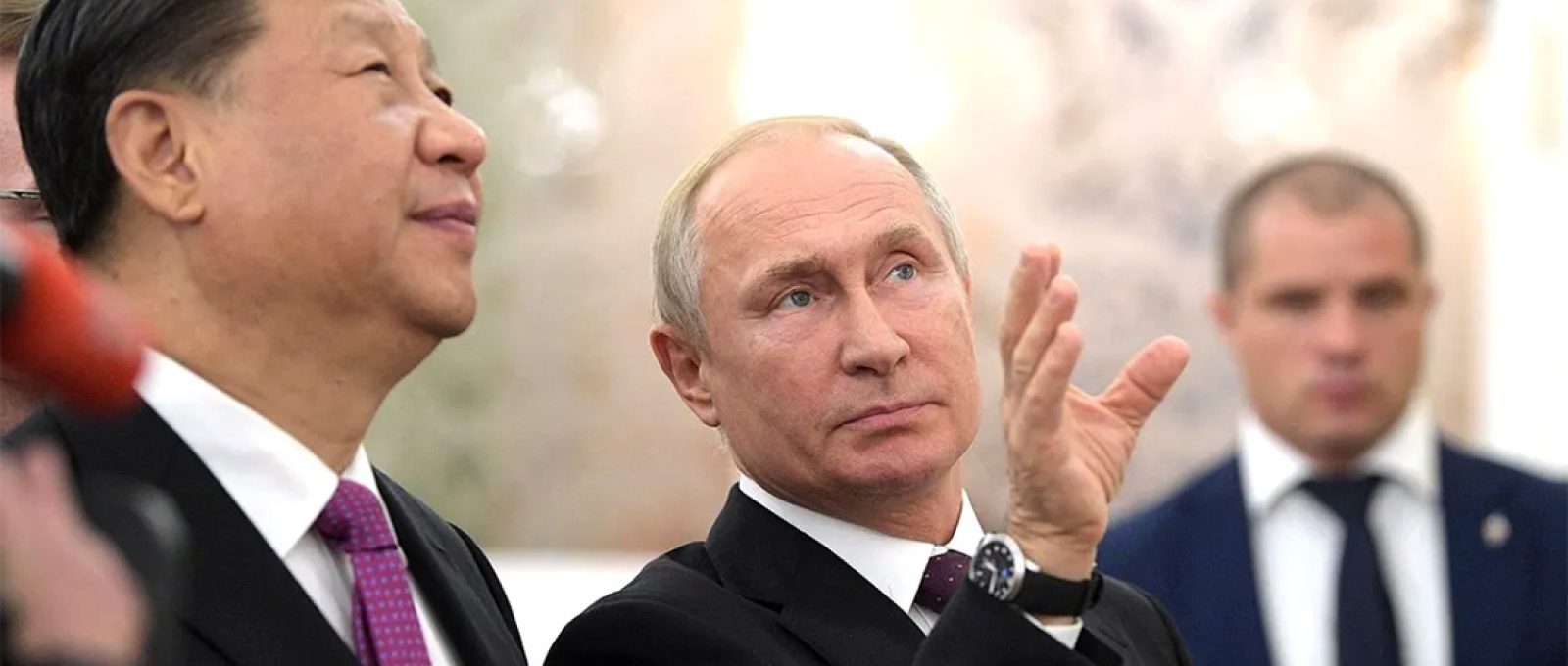O líder russo Vladimir Putin e o presidente chinês Xi Jinping têm uma visão comum da Nova Guerra Fria, pelo menos por enquanto (Twitter).