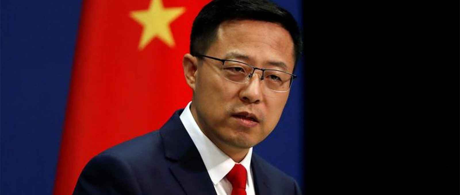 Porta-voz do Ministério das Relações Exteriores da China, Zhao Lijian (Foto: Carlos Garcia Rawlins/Reuters).